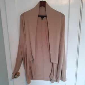 Ann Taylor tan cardigan